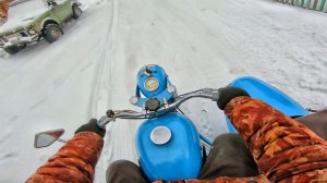 1966 IZH Jupiter 2 - POV TEST DRIVE