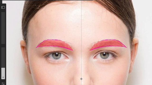 Схема Ombré (омбре) для перманентного макияжа бровей смотреть онлайн