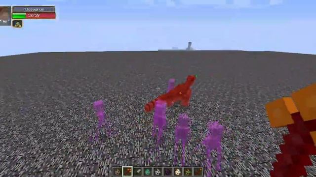 X3 Allosaurus(Fossils And Archeology) Vs Mutant Monsters in Minecraft смотреть онлайн