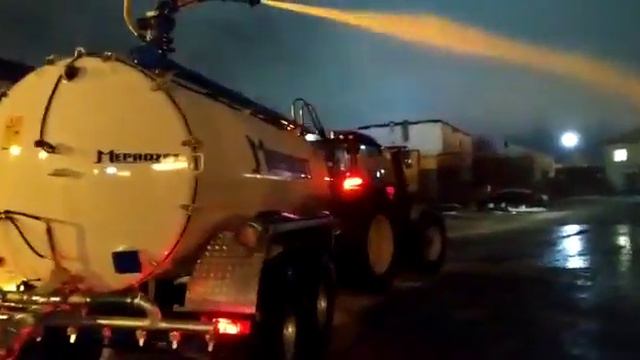 Ассенизационная машина PN-1/12 A (12 000 л.)компании MEPROZET KOŚCIAN S.A. в работе смотреть онлайн