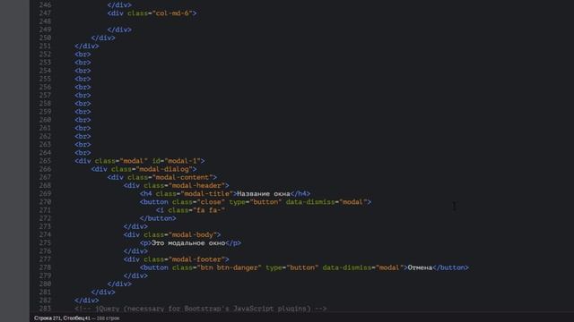Уроки по Bootstrap 3 #14 Создаем модальное окно смотреть онлайн