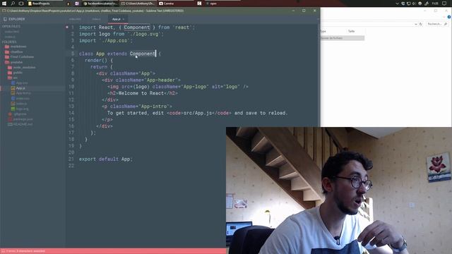 La base d'une App REACT (create-react-app) смотреть онлайн
