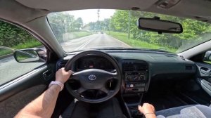 2000 Toyota Avensis  | 1.6 101HP | POV Test Drive