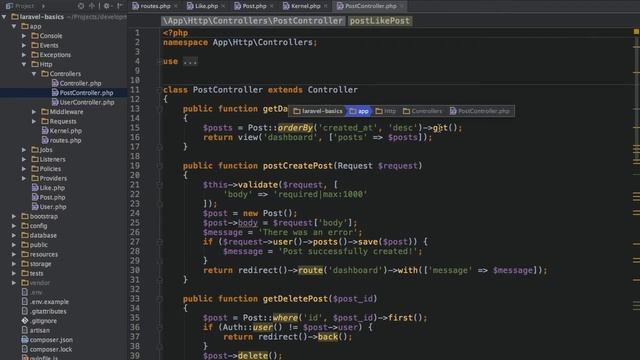 PHPStorm Introduction - Navigating around смотреть онлайн