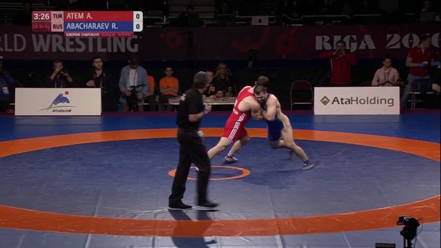 BRONZE GR - 80 kg: A. ATEM (TUR) df. R. ABACHARAEV (RUS), 2-1 смотреть онлайн