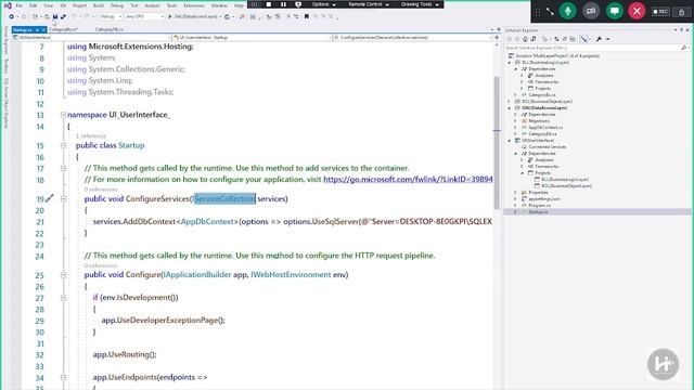 #46. Implement Dependency Injection on BLL and DAL ? | Multi-Layer Architecture - V | Asp.Net Core смотреть онлайн