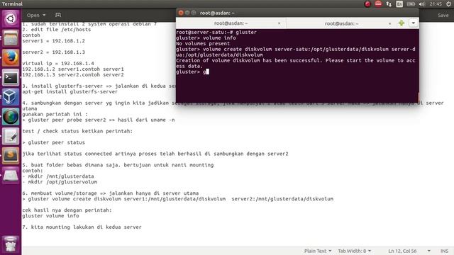 install glusterfs & test debian 7 смотреть онлайн