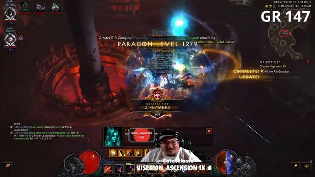 Diablo 3 season 25 duo climbing the ladder. #D3 смотреть онлайн