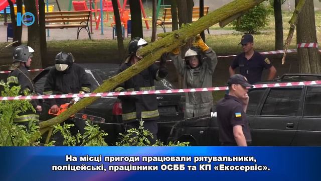 Об’єктив. В Южному негода повалила дерево на автомобілі. 03.07.2019 смотреть онлайн