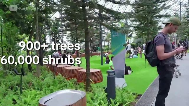 Inside Singapore Changi Airport's New $1.3 Billion Lifestyle Hub смотреть онлайн