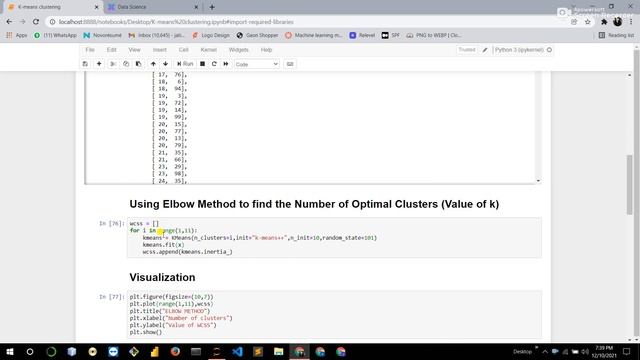 K-Means Clustering Algorithm on Mall Customers Dataset | Data Science | Python | Machine Learning смотреть онлайн