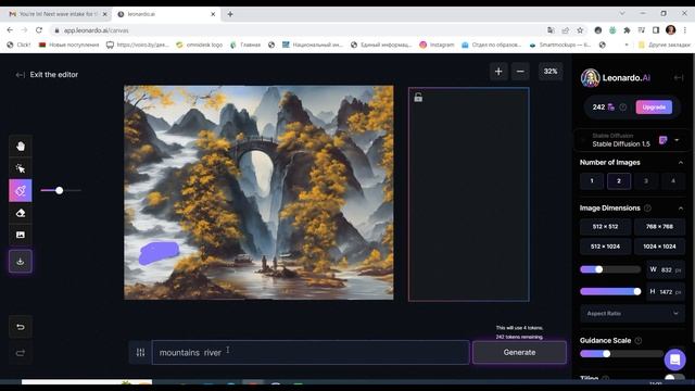 Leonardo AI Canvas как пользоваться. Лучший редактор изображений #нейросеть #leonardo смотреть онлайн