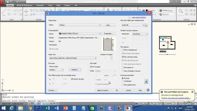 AutoCAD 2009 to JPEG Image File Conversion an Easy Way смотреть онлайн