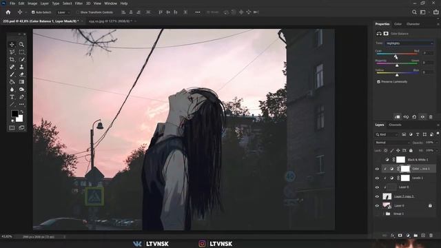 Переносим АНИМЕ в РЕАЛЬНУЮ жизнь | Speed Art смотреть онлайн