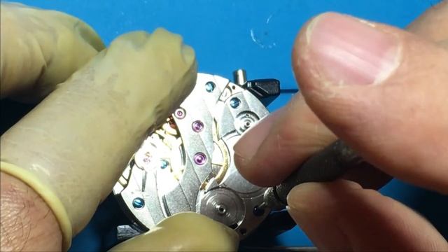 ST36(6497) 메인 스프링 수리 / ST36(6497) Movement Mainspring Repair