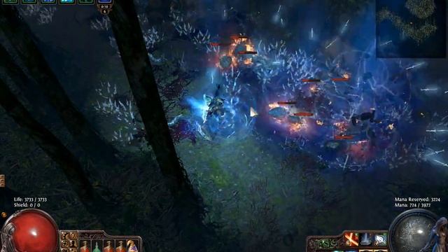 Fractured Dark Forest Map - Spectral Throw/CoC/Storm Call смотреть онлайн