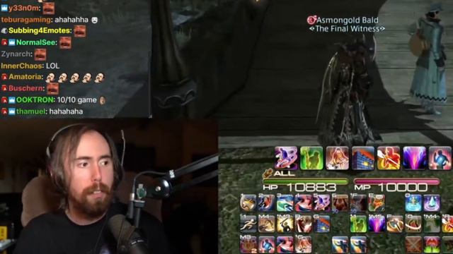 Final Fantasy 14 has made Asmongold a mega coomer... смотреть онлайн