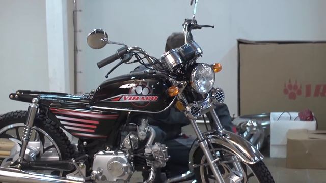 Купить Бюджетный мотоцикл IRBIS VIRAGO 110  BIKE18 RU видео инструкция по сборке