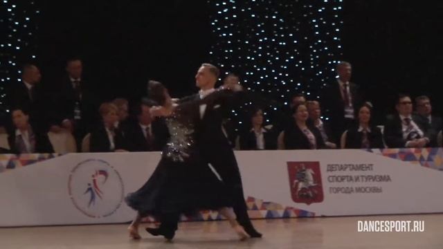 Клочков Евгений - Богдалова Лилия, 1/2 English Waltz смотреть онлайн