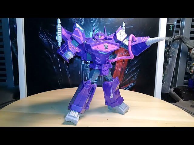 Review! The Transformers Authentics Shockwave, Alpha Class by Hasbro/ Взрывала, альфа класс. смотреть онлайн