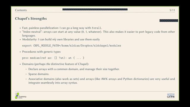 CHIUW 2022: From C and Python to Chapel as My Main Programming Language смотреть онлайн