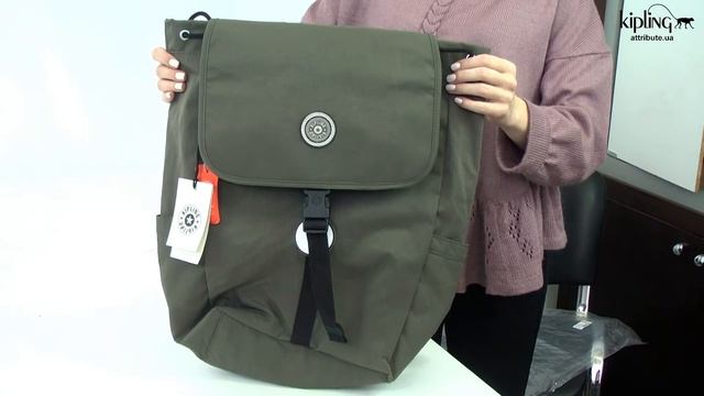 Обзор рюкзака для ноутбука Kipling BOOST IT / Cool Moss KI4912_75U смотреть онлайн