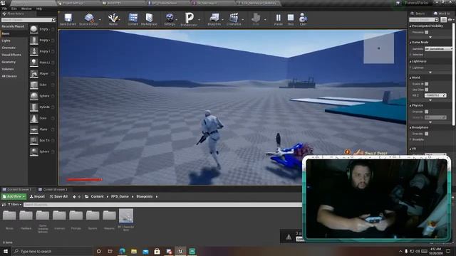 ue4 Transform Bone manipulations in fps starter kit смотреть онлайн