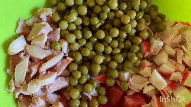 Вкусный салат с копчёной курицей/ Еда / Пирог ?/ Запеканка/ Природа смотреть онлайн