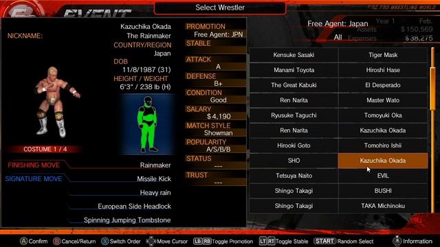 Fire Pro Wrestling World - Огненный промоутер прохождение на русском №1 смотреть онлайн