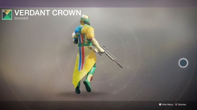 Destiny 2 Warlock with Competitive Spirit Ornaments and Verdant Crown Shader смотреть онлайн