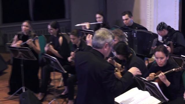 J. Strauss. Radetzky March/И. Штраус. Марш Радецкого. Ансамбль русских народных инструментов ДК МЭИ смотреть онлайн