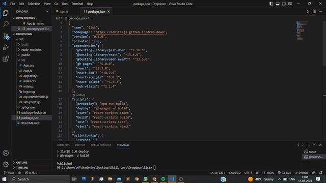 React Project - Build and Deploy React Drop-Down Project #react #code #project смотреть онлайн