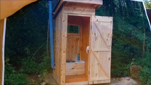 Уличный туалет своими руками) смотреть онлайн