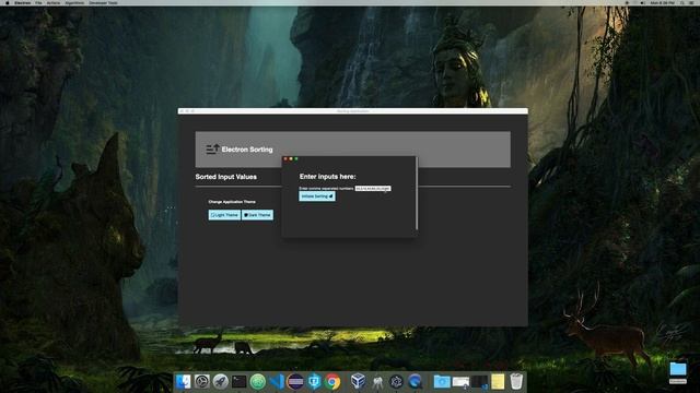 Electron Sorting Application Demo смотреть онлайн