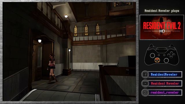 Resident Evil 2 - Seamless HD Project Mod - Gameplay. смотреть онлайн