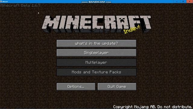 Minecraft: Beta v1.6.7 смотреть онлайн