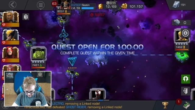 Triple Dimensional Rift! - Normal, Heroic & Master - Marvel Contest of Champions смотреть онлайн