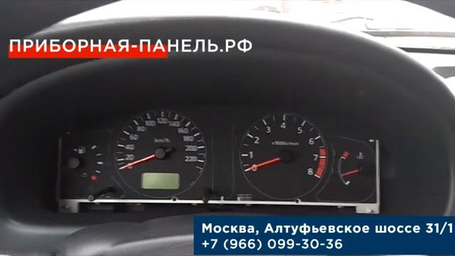 Стрелки прыгают, панель гаснет Nissan Almera N16 2004 смотреть онлайн