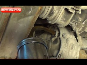 Замена масла в коробке передач Daewoo Matiz