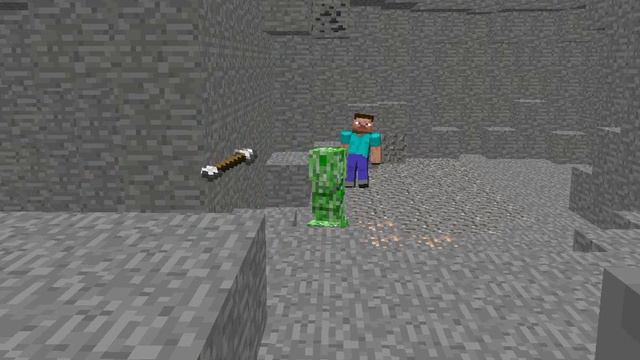 анимация майнкрафт пещера (maincraft) смотреть онлайн