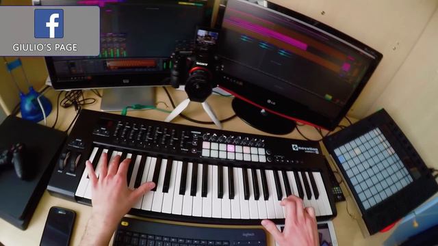 Drum&Bass meets Electric Guitar (on Keyboard) - Sunday Morning смотреть онлайн