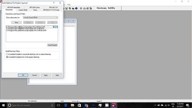 Procedure to be followed in MPLAB IDE to create a C & Hex file for PIC uC. смотреть онлайн