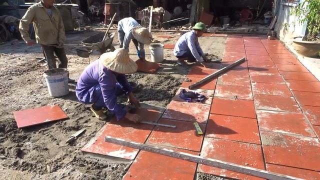 Укладка плитки на пол и на улице, тротуарная и керамическая плитка, технология укладки плитки смотреть онлайн