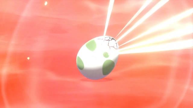 When you get a random egg from a link trade and the shiny gods bless you... смотреть онлайн