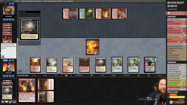 Blowing Up Lands in Modern With Boom // Bust | Modern MTG Gameplay смотреть онлайн