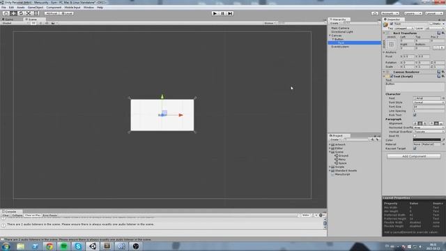 UI Button Урок #1 - Unity 3D (onClick) смотреть онлайн