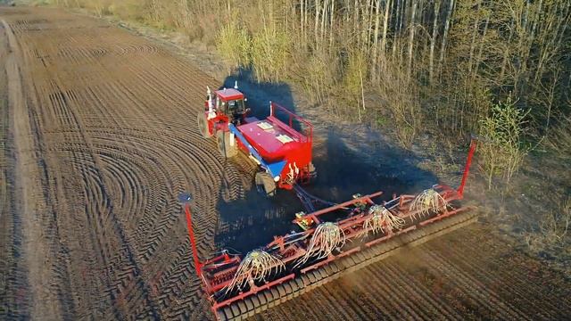 Все агрегаты ПК Агромастер в работе 2017 год