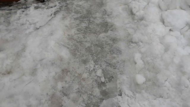 Как зимует тротуарная плитка под снегом смотреть онлайн