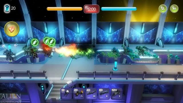 Alien Hallway Gameplay PC смотреть онлайн