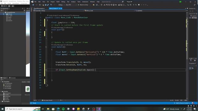 Unity C# - Making Your Character Jump (Beginner Detailed Guide) смотреть онлайн